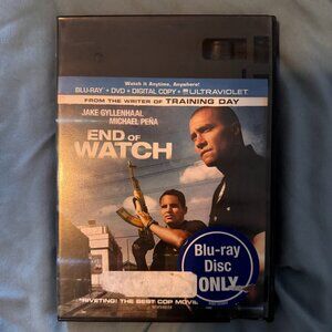 End of Watch [DVD] Disc Tested, Working